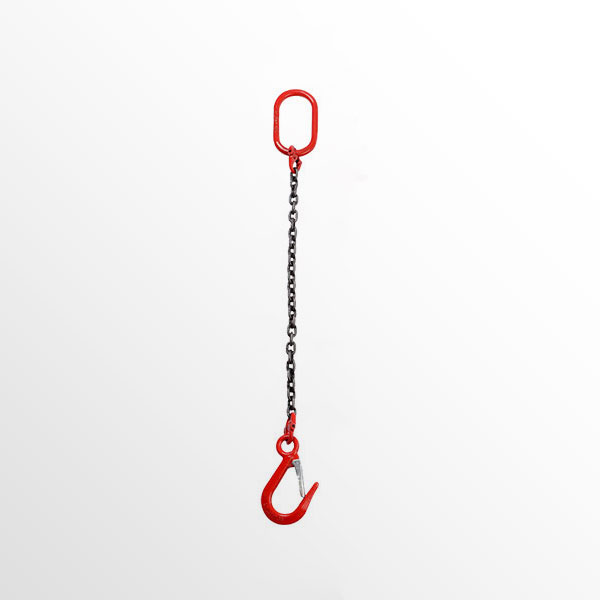 One leg Lifting Link Chain Sling With Hook