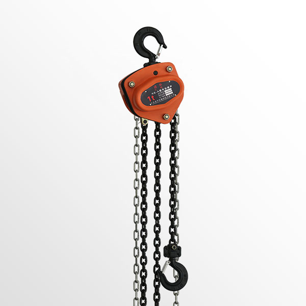 High quality HSA 1 ton Manual lifting chain pulley Chain hoist