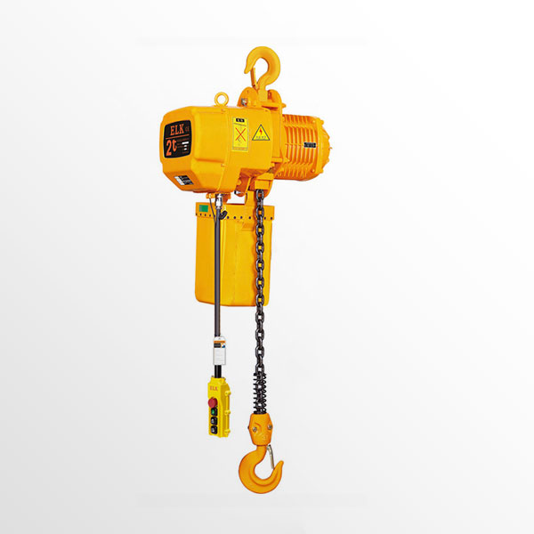2t single chain fixed ring chain electric hoist